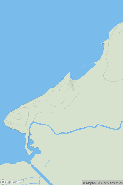 Thumbnail image for Church Hill [South Central England] showing contour plot for surrounding peak